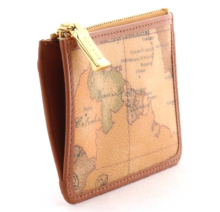 Alviero Martini Porta Carte Credito Geo Classic CW353 6000 Natural